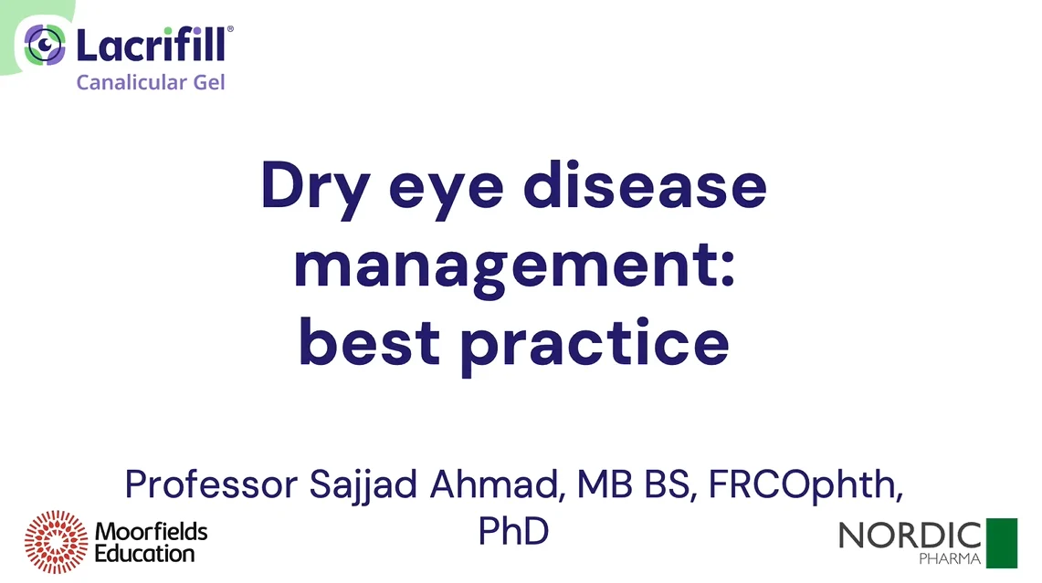 Dry eye disease management Dry eye disease management | Lacrifill